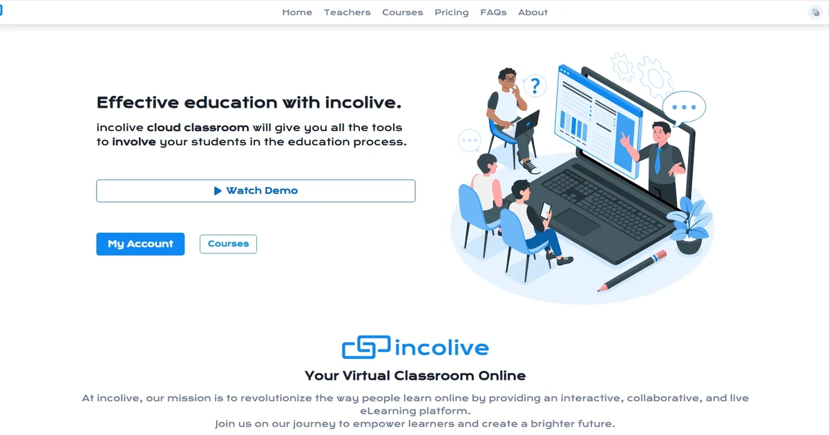 Edtech Virtual Classroom Platform for Sale | Indiemaker
