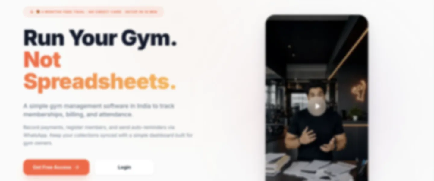 Screenshot of Complete Fitness-Tech Ecosystem with Gym Management SaaS and SEO Assets