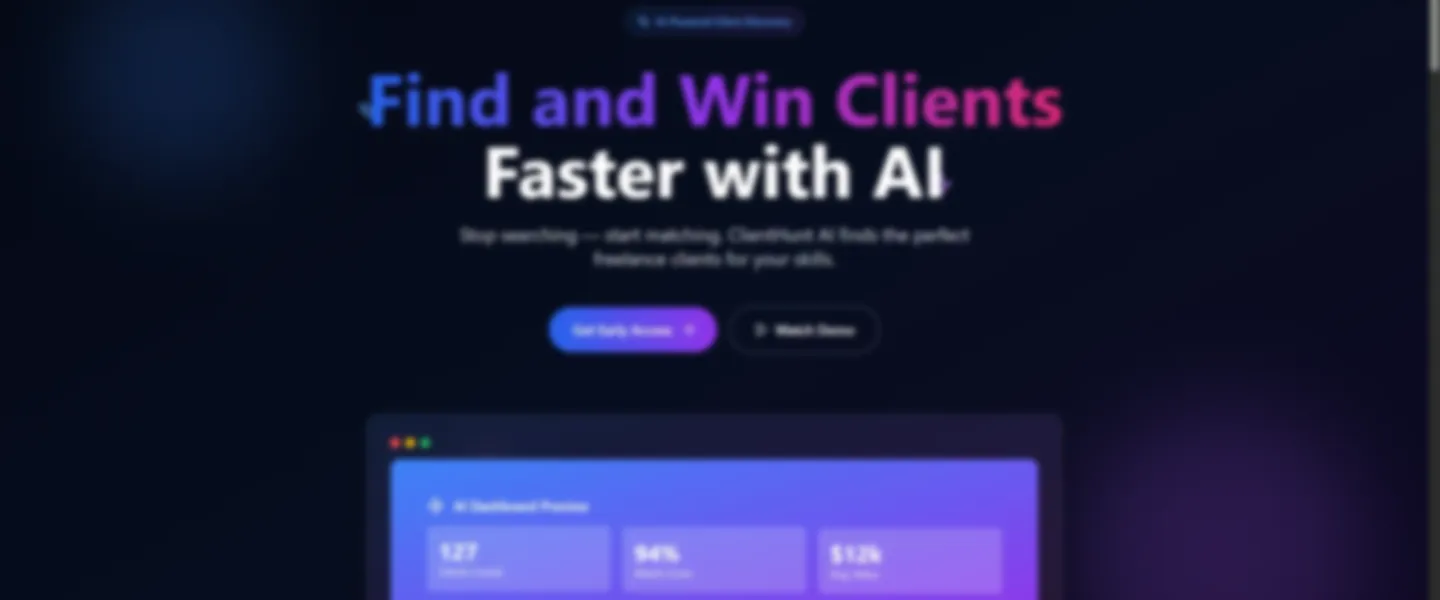 AI Client Discovery & Proposal Automation SaaS