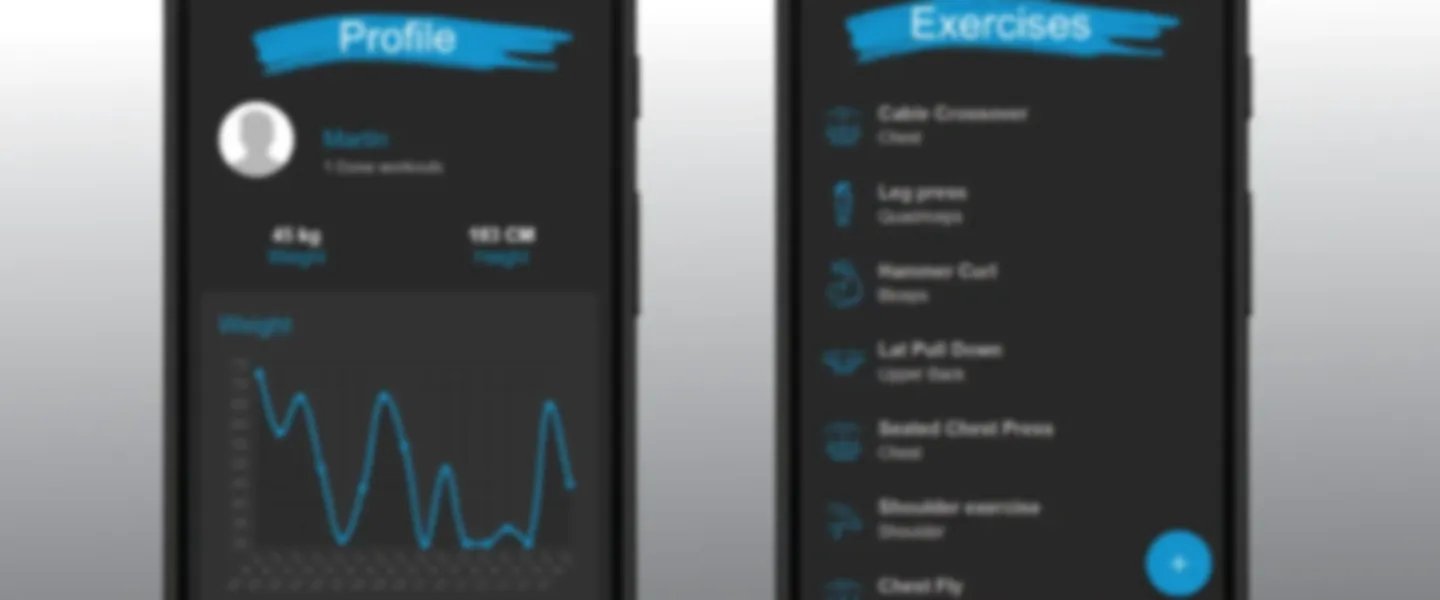 Stronger - Fitness mobile app