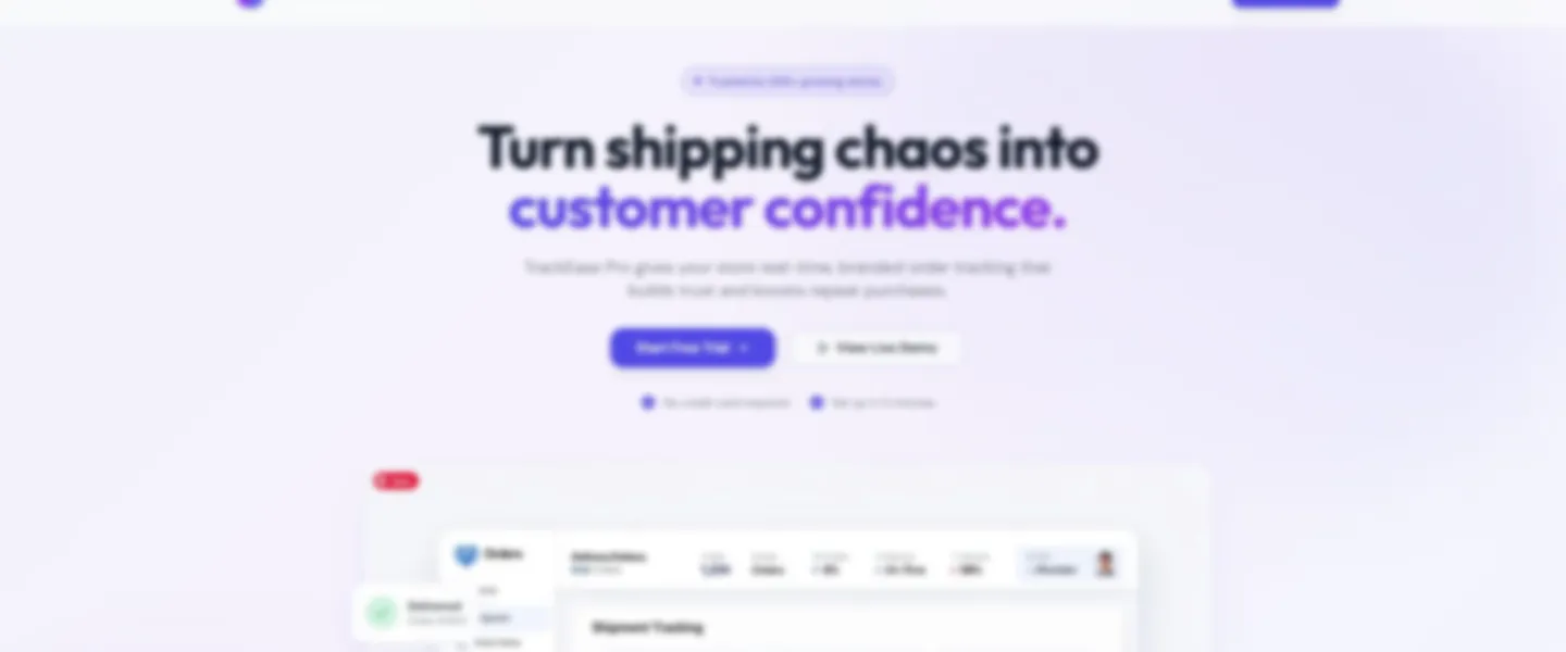 Real-Time Order Tracking SaaS for eCommerce
