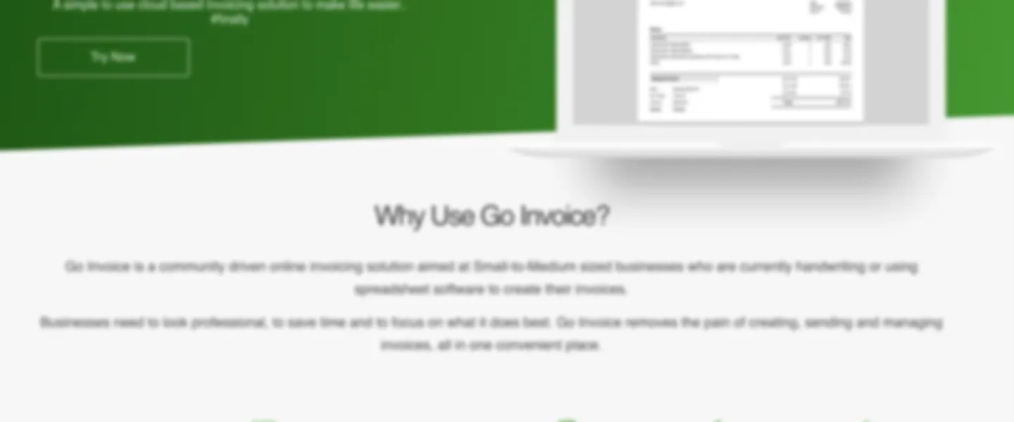 Invoicing Software