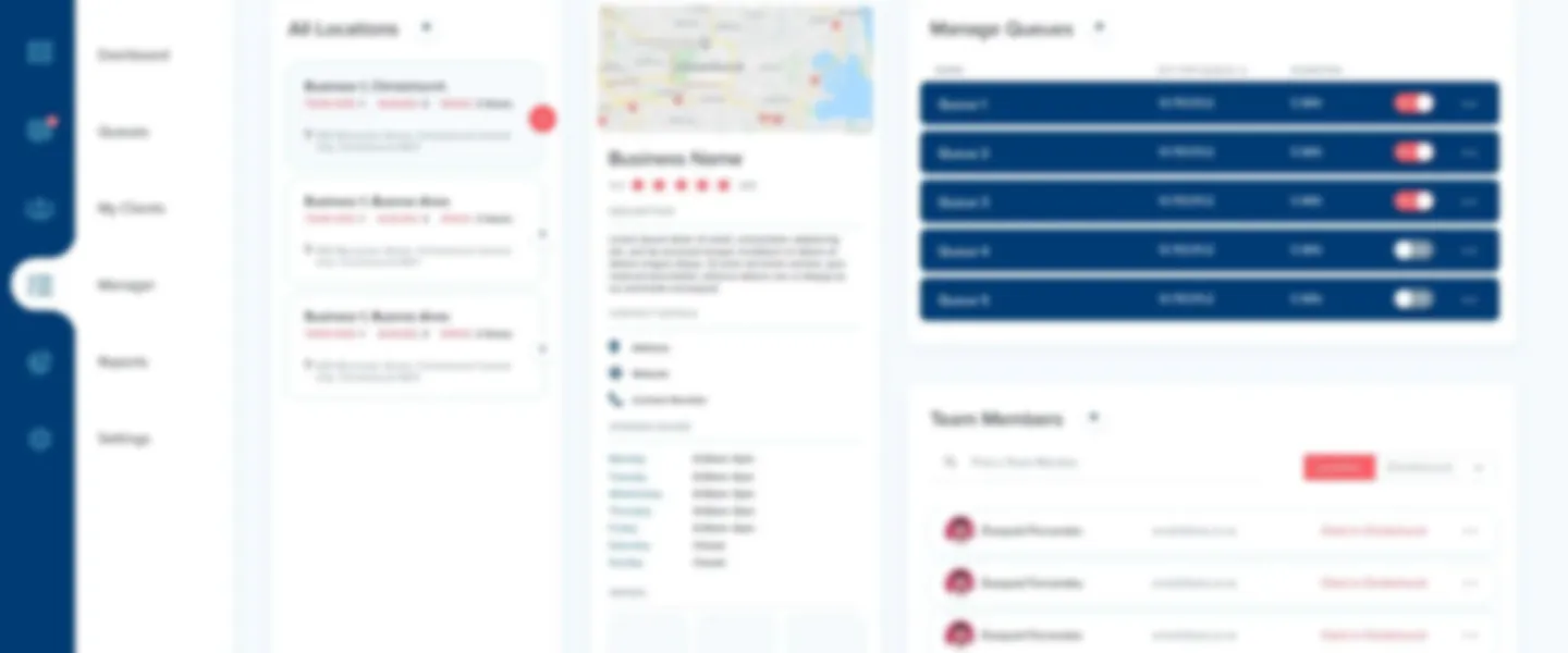 Virtual Queue Management System