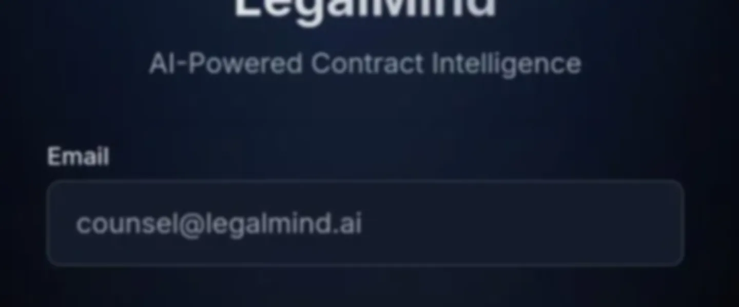 Screenshot of AI-Powered Legal Contract Analysis Platform with Complete Codebase