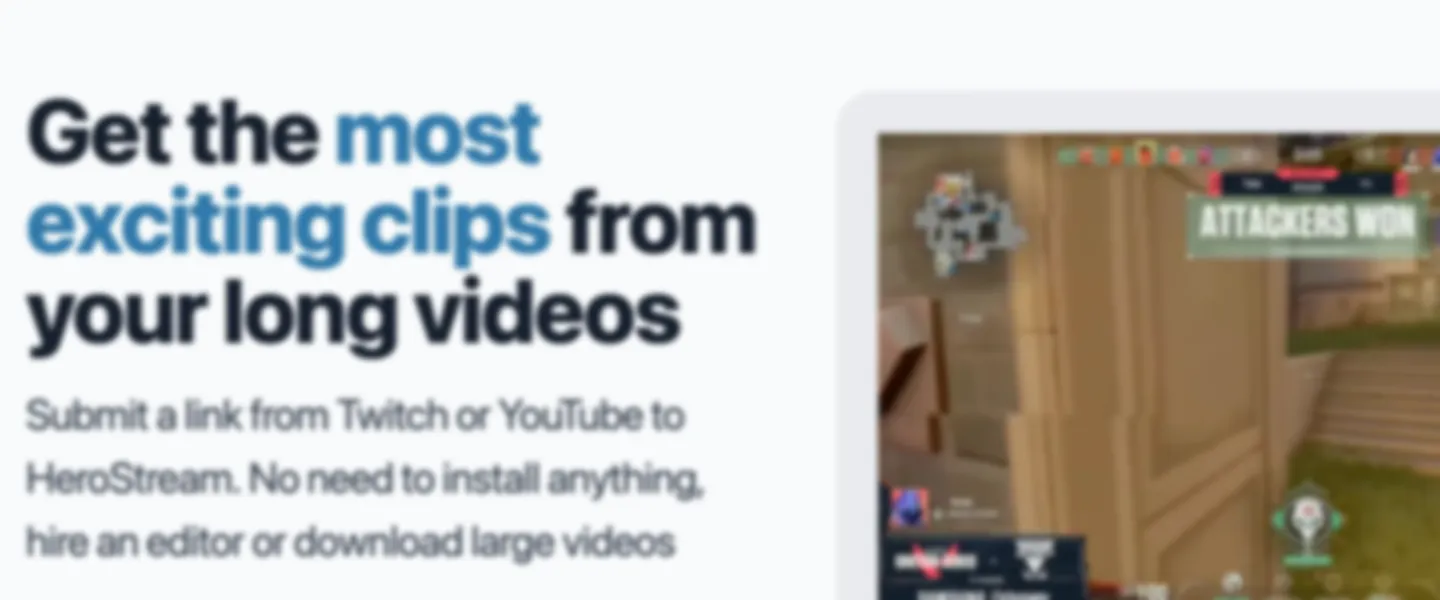 Automated Highlight Clips from Gaming Videos