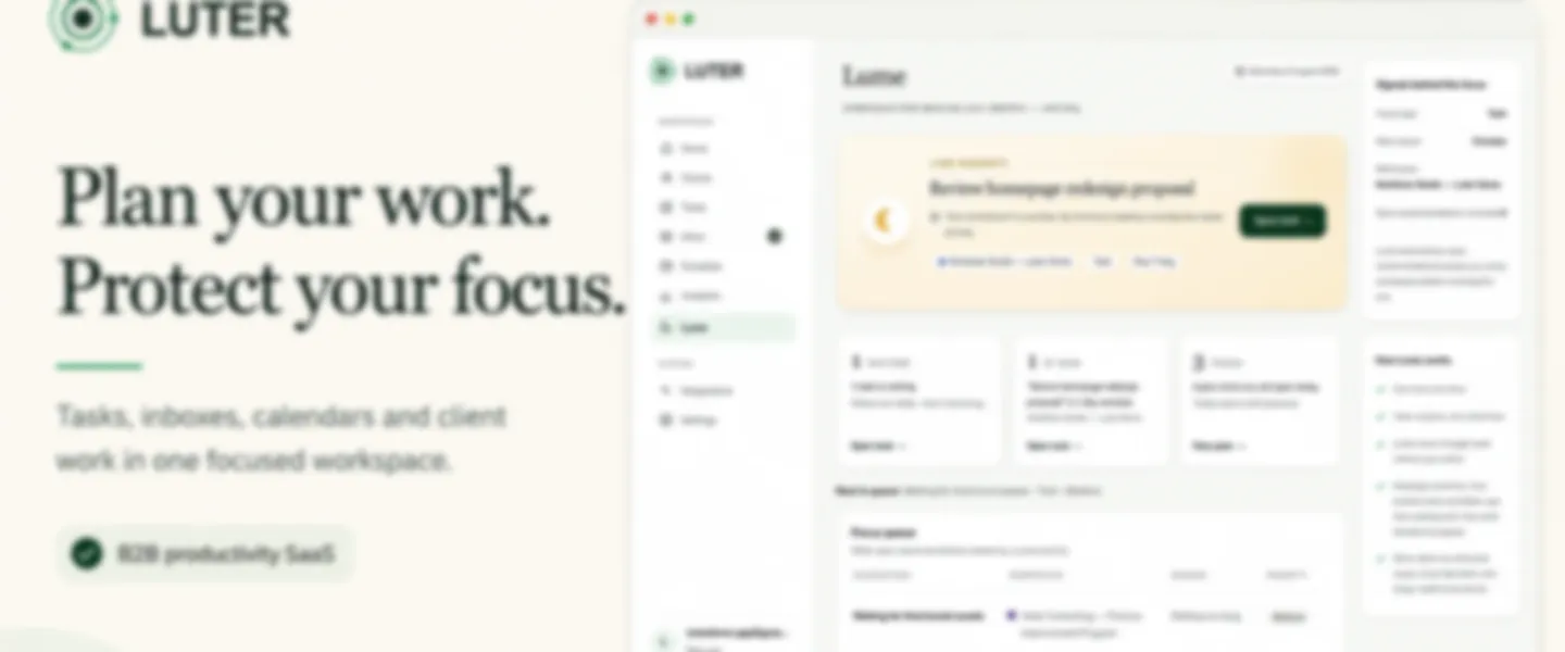 Screenshot of Complete B2B Productivity SaaS Ready for Commercial Launch