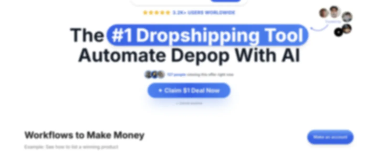 Depop Dropshipping Automation SaaS