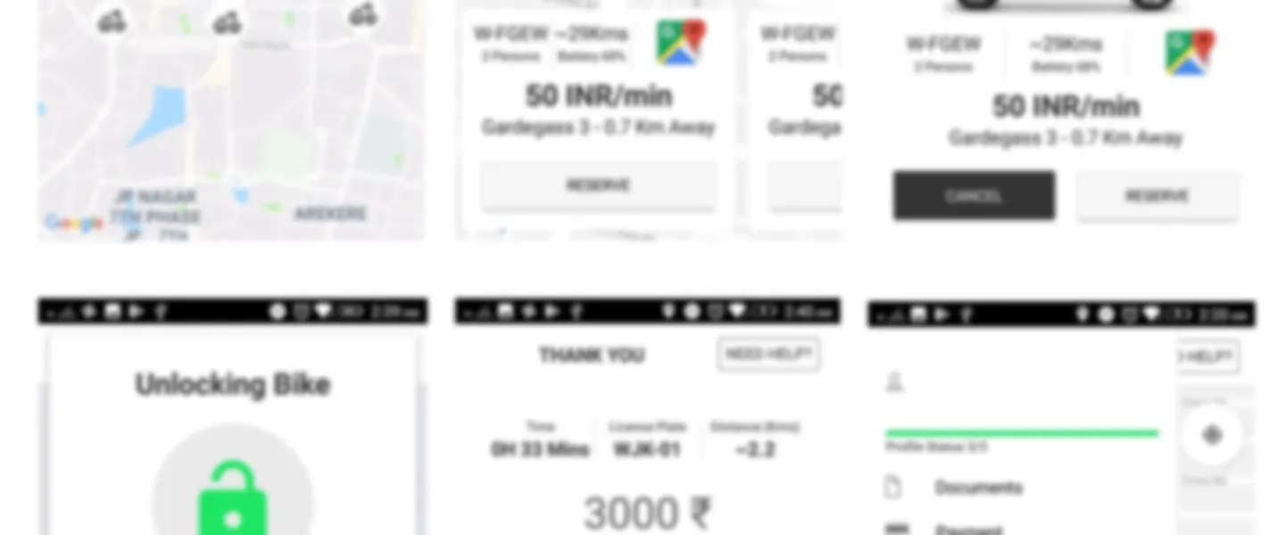 Dockless Sharing of Bikes