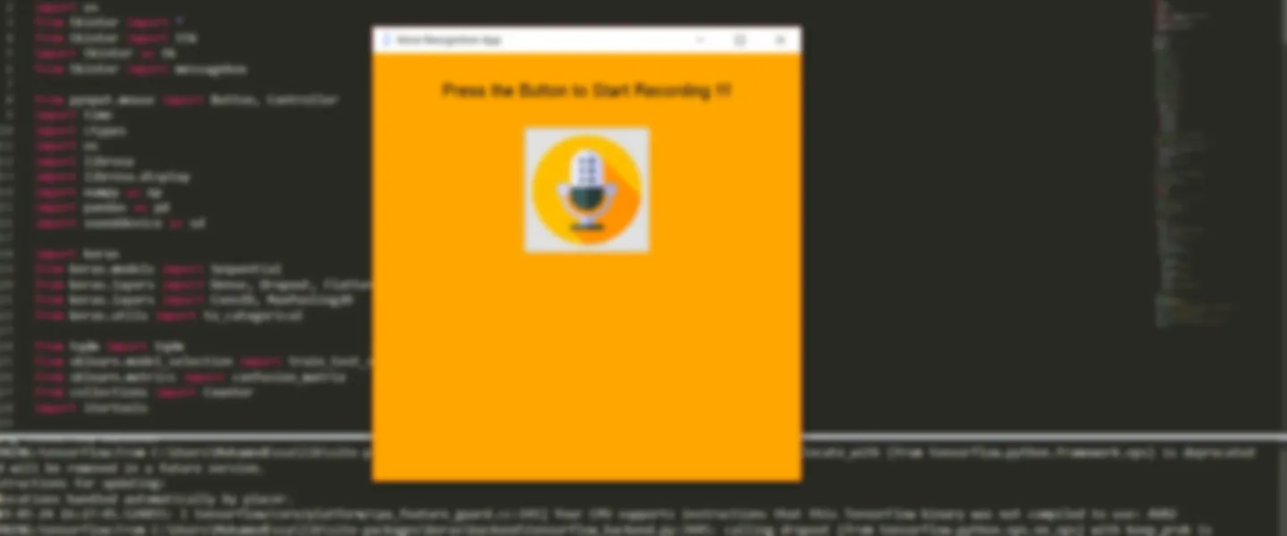 voice application using python