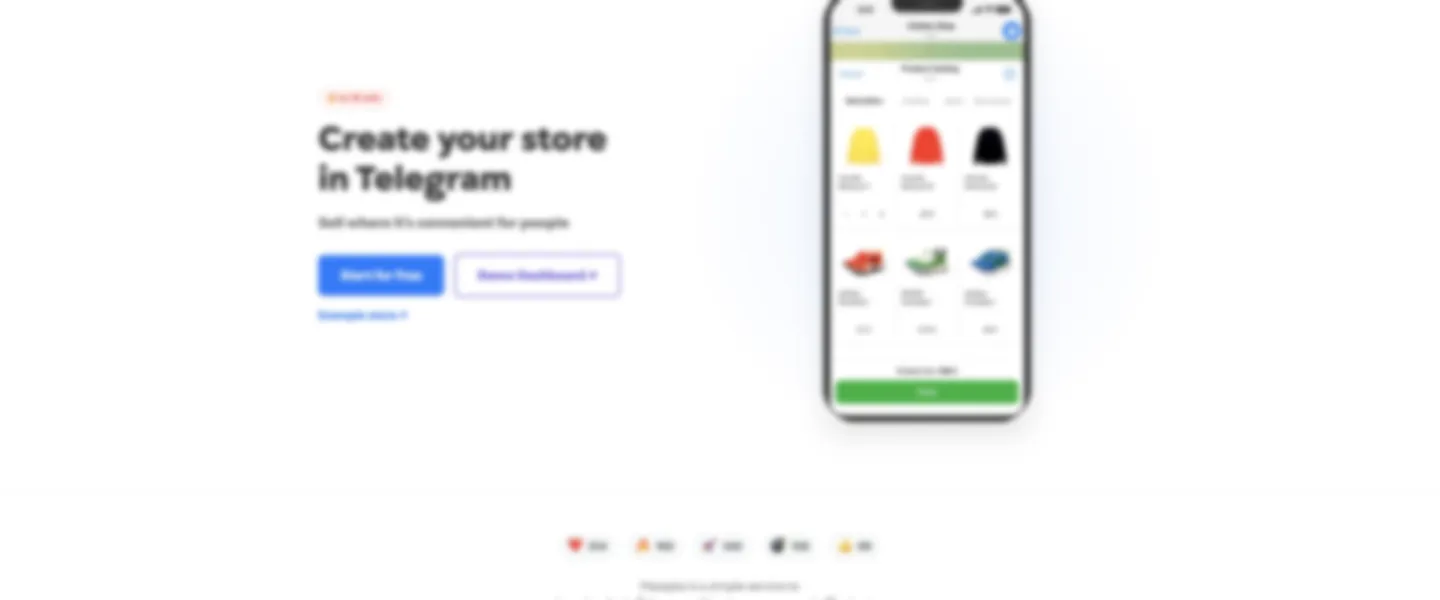 Screenshot of Complete Telegram Shop Builder SaaS Platform with Admin Dashboard