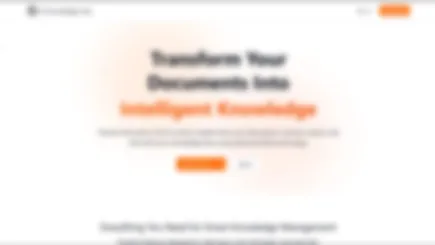 Knowledge Management Solution