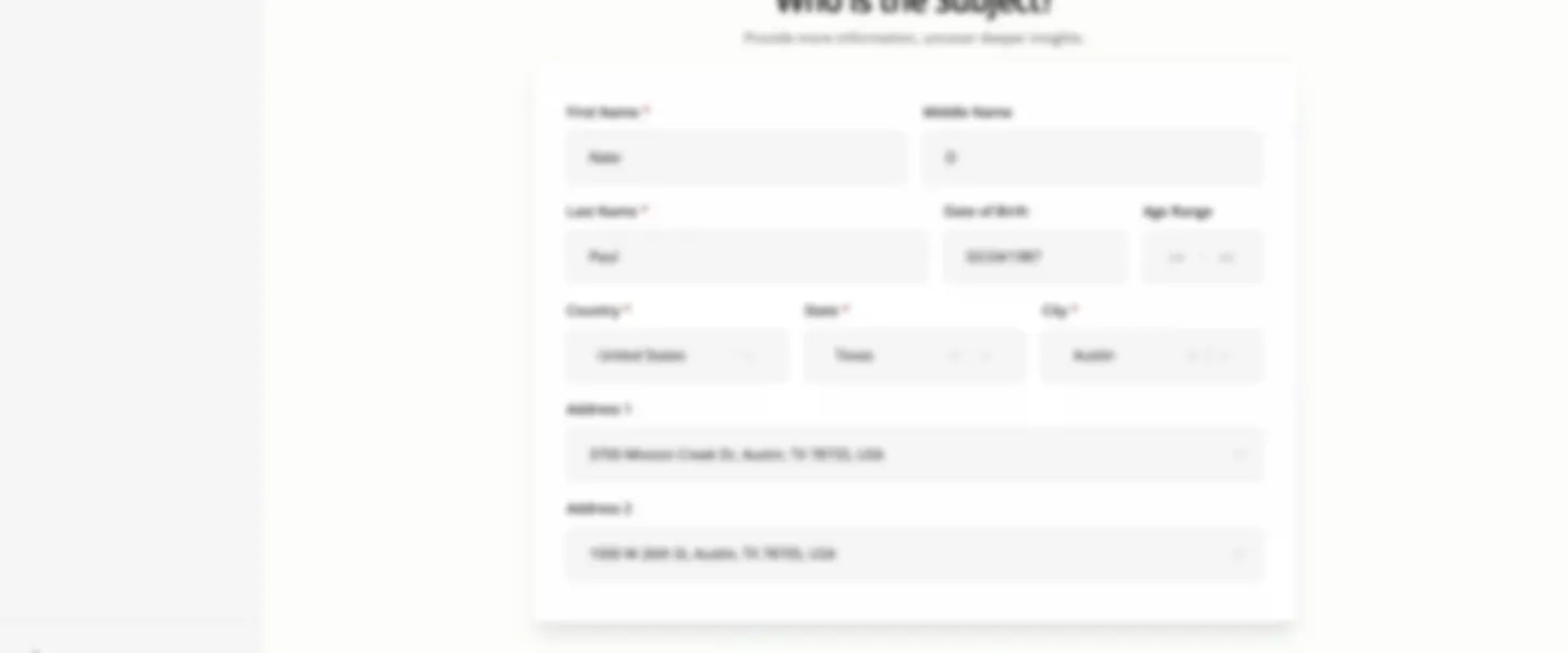 AI-powered Platform for Discreet Human Due Diligence Investigations in Minutes