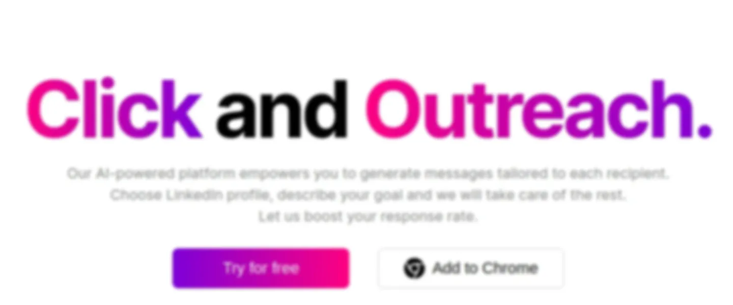 AI Powered Messages Based on LinkedIn Profiles