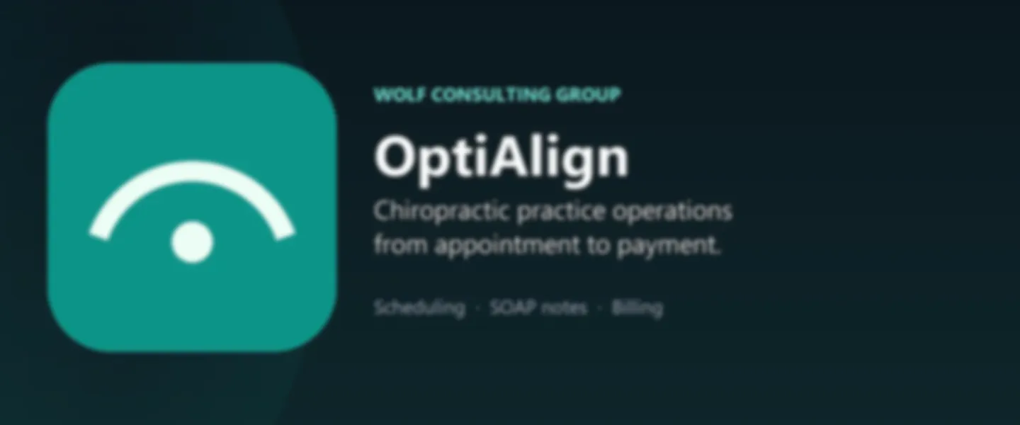 Screenshot of Complete Chiropractic Practice Management SaaS Platform with Full Source