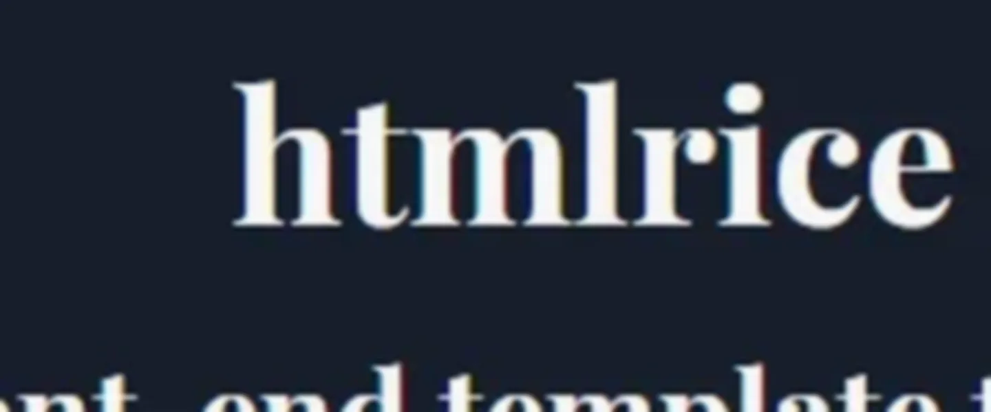 htmlrice