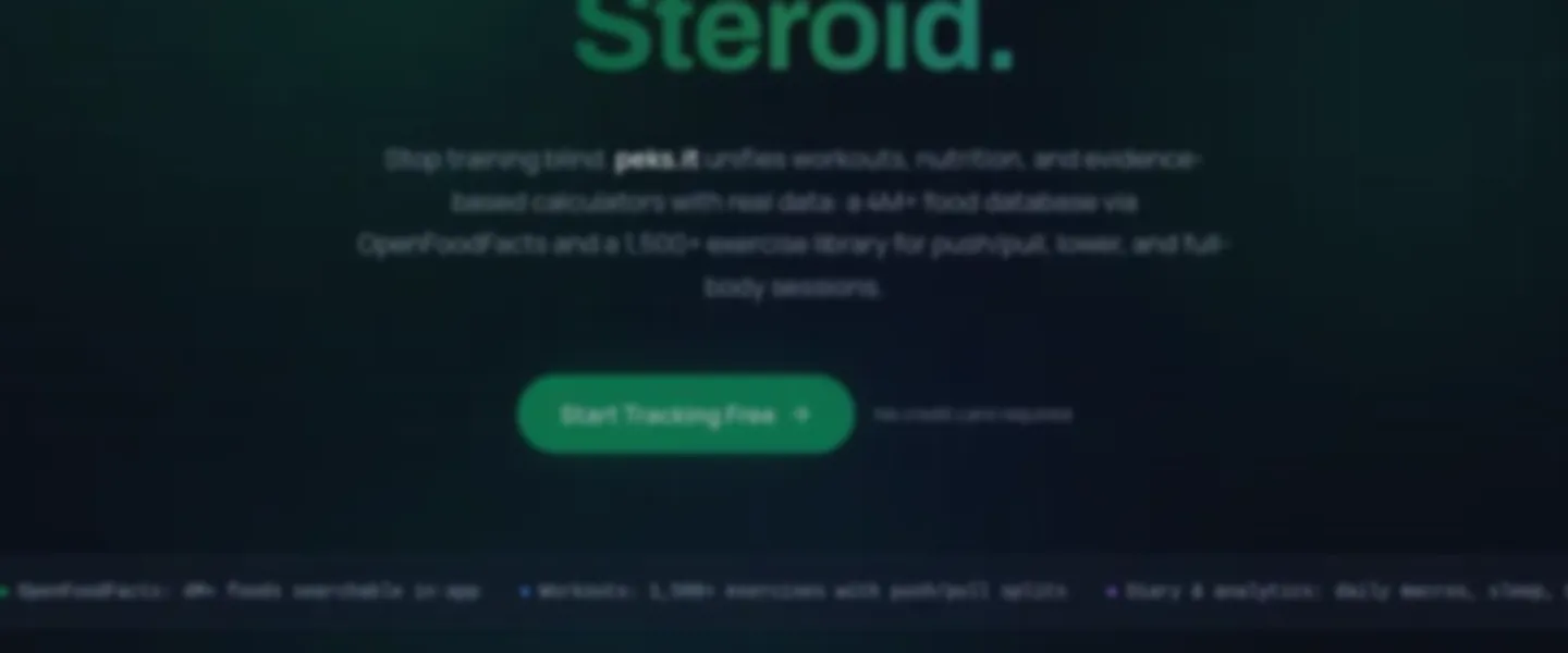 Screenshot of Production-Ready Django Fitness SaaS Starter with Scientific Calculators