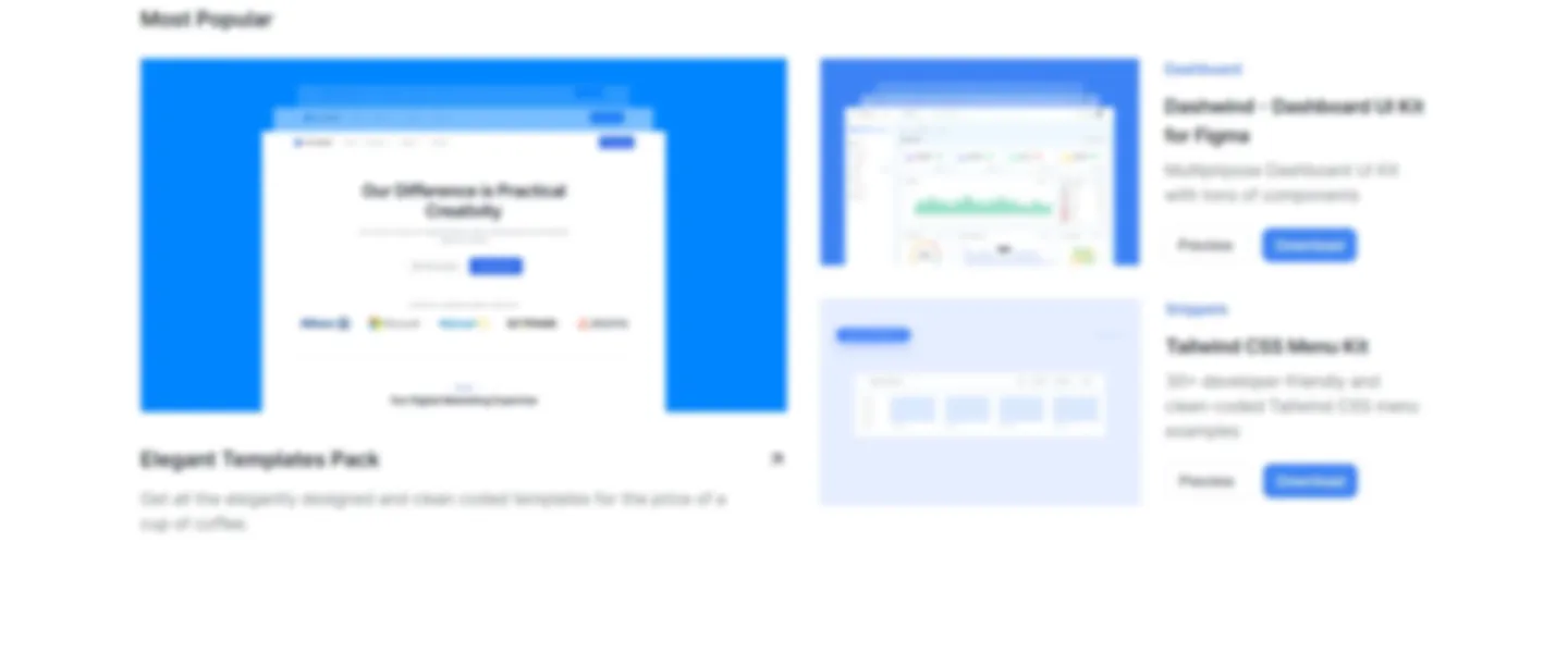 Directory of Ready-Made Templates for Developers and Designers
