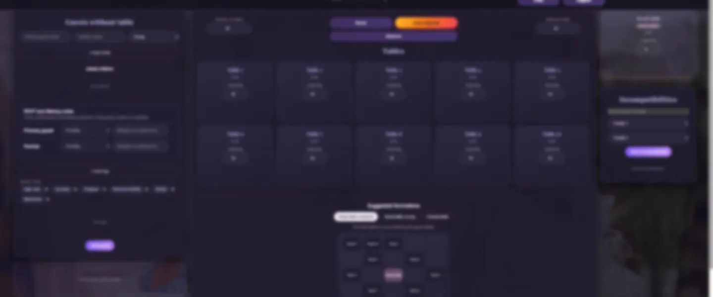 Wedding Table Seat Planner