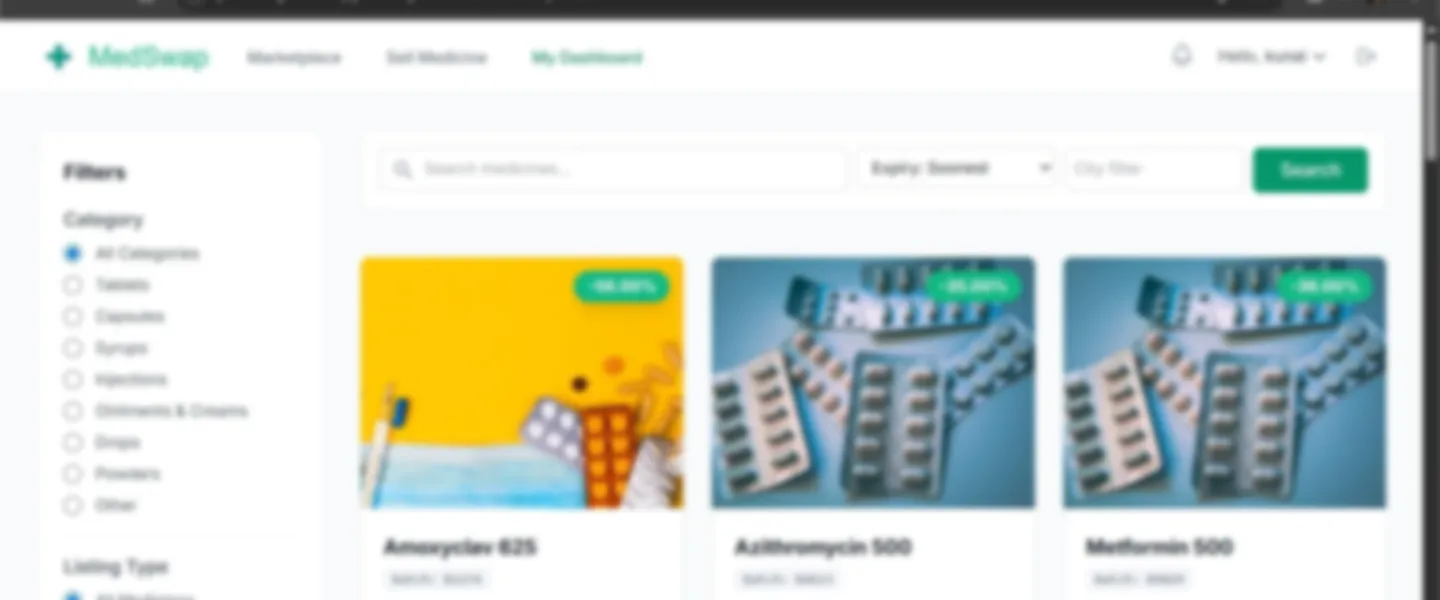 B2B Pharmaceutical Exchange Platform