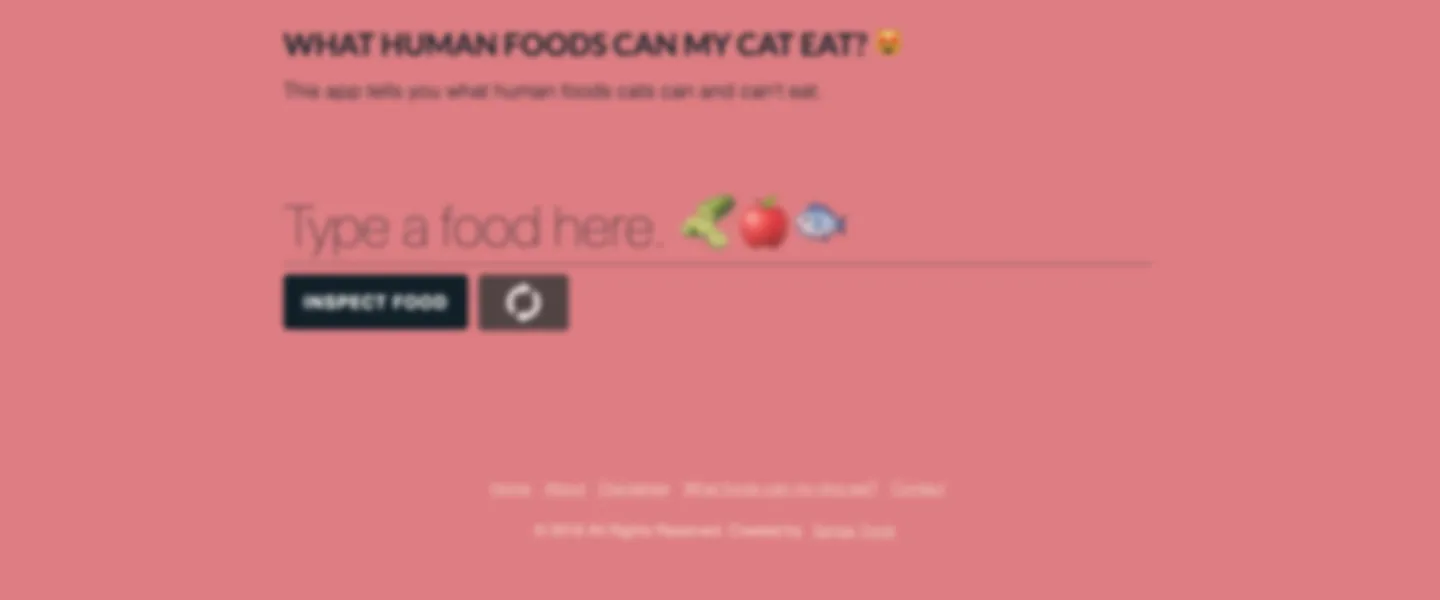 Screenshot of Award-Winning Pet Food Safety Checker Web Application