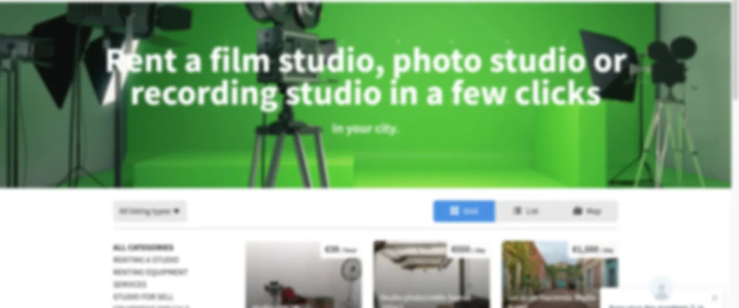 European Film Studio Marketplace
