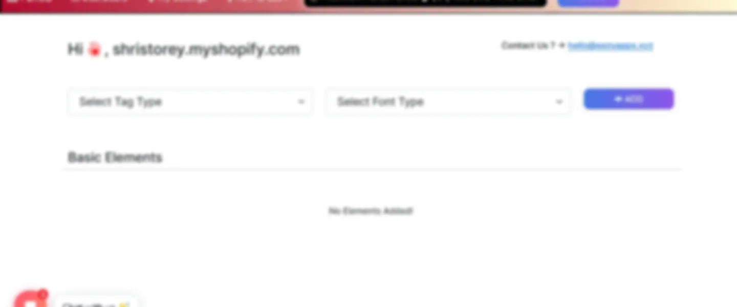 Shopify App For Customizing Fonts On Shopify Store