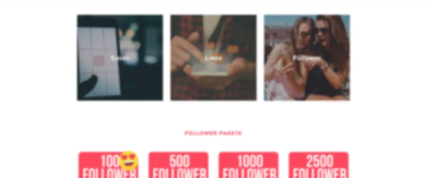 Shopify Store to Buy Instagram Likes & Followers