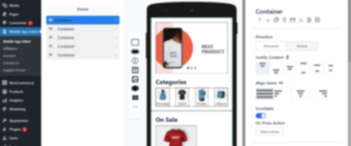 Mobile App Editor Plugin Business