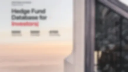 Hedge Fund & Investors Database Product