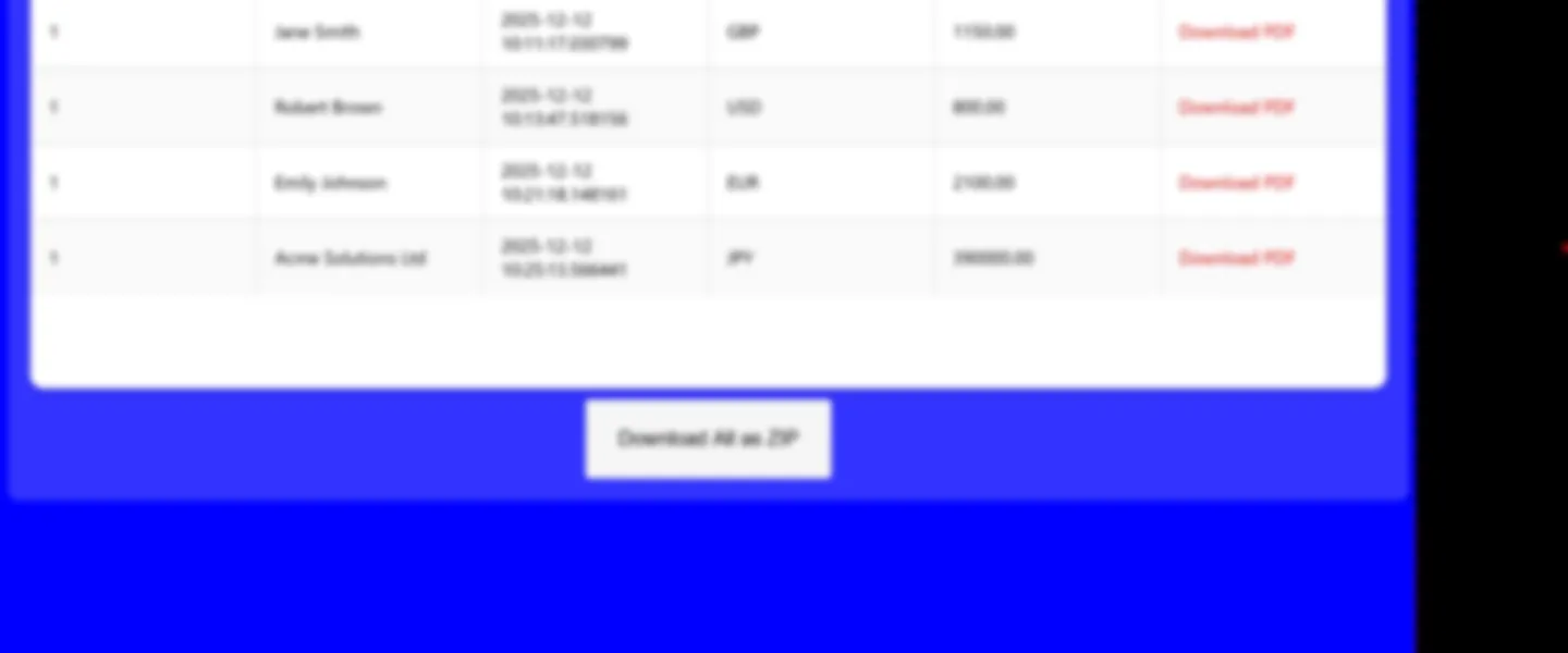 White-Label Invoice Automation Platform – SaaS for Agencies or Founders