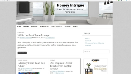 Home Decor Website With Top 10 Google Rankings